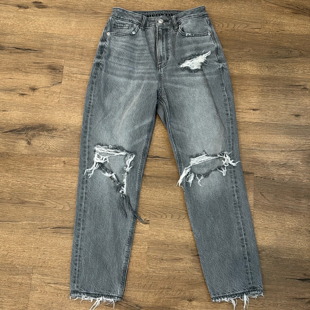 American Eagle Gray Denim Jeans